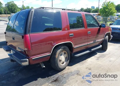 1999 Chevrolet Tahoe Ls z USA, uszkodzony, nr VIN 1GNEK13R5XJ506581